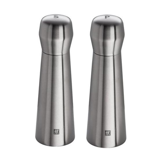 Imagem de Zwilling - Kit Moedor Sal e Pimenta Aço Inox 19 cm