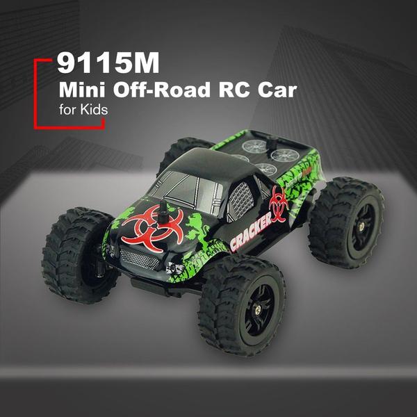 Imagem de 01:32 4ch 2wd 2.4 ghz mini caminhões off road rc racing car remot