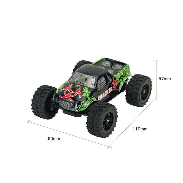 Imagem de 01:32 4ch 2wd 2.4 ghz mini caminhões off road rc racing car remot