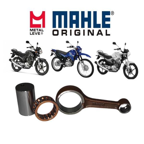 Imagem de 01 Biela Completa Com Rolamento Mahle Yamaha Factor YBR 125 E 2008 A 2016