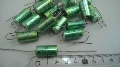 Imagem de 01 Capacitor A Óleo 2k = 2nf = .002mfd 1600vdc Cherry