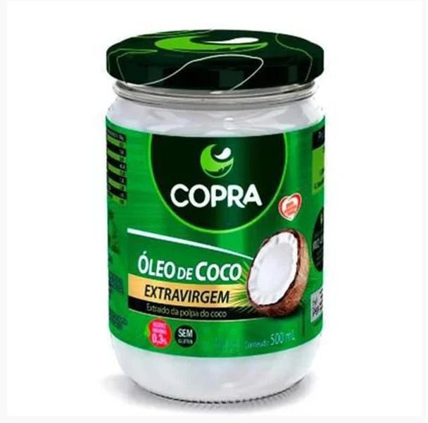 Imagem de 01 Óleo De Coco Extra Virgem Copra 500ml