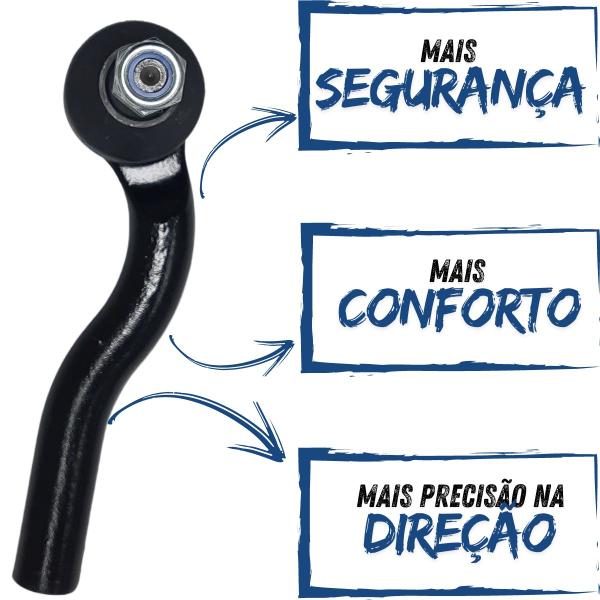 Imagem de 01 Terminal Direção Dianteiro Direito Fiat Strada 2010 A 2018 Nakata