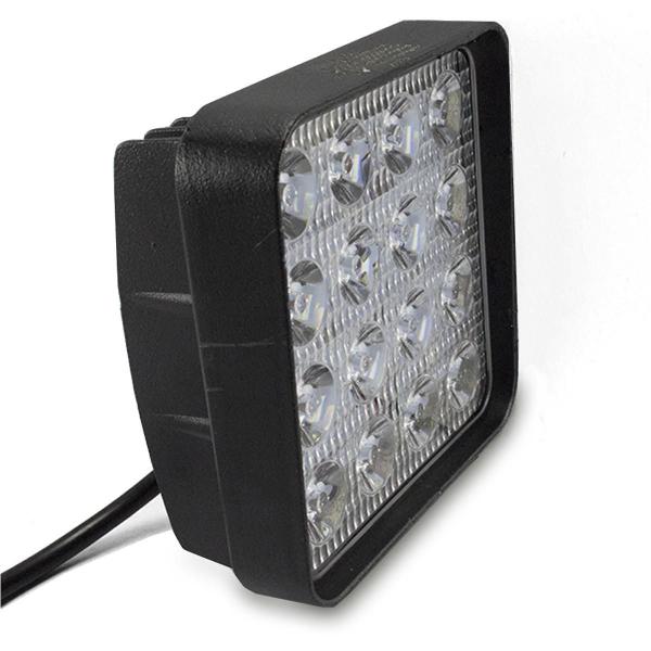 Imagem de 01 Unidade Farol De Led ul Blue Beam 48W 16 Led Agricola