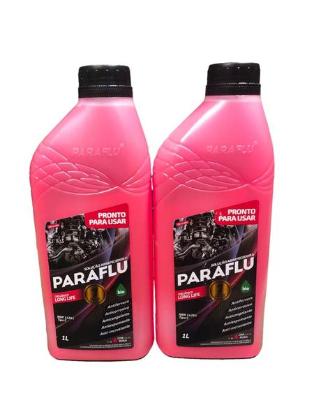 02 Aditivos Água Arrefecimento Radiador Pronto Uso Paraflu. Imagem de 02 Aditivos Água Arrefecimento Radiador Pronto Uso Paraflu.