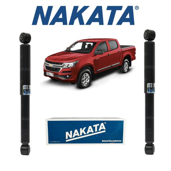 Imagem de 02 Amortecedor Traseiro Nakata S10 Flex 2013 A 2022