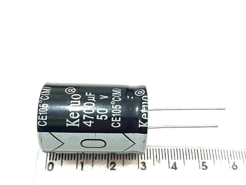 Imagem de 02 CAPACITOR ELETROLITICO 4700UF 50V 105ºC  - ORIGINAL KETUO