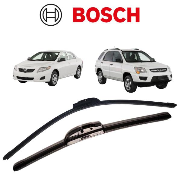 Imagem de 02 Palheta Aerofit Bosch Peugeot 206 1998 A 2009