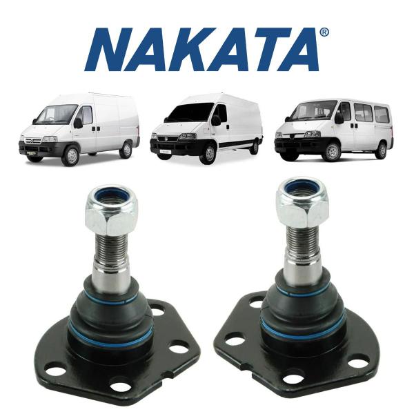 Imagem de 02 Pivô Suspensão Nakata Dianteira Peugeot Boxer 1998 A 2017