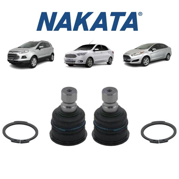 Imagem de 02 Pivô Suspensão Nakata Dianteiro Ford Ka 2014 A 2020