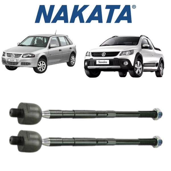 Imagem de 02 Terminal Axial Dianteiro Gol Volkswagen 2008 A 2021 Nakata