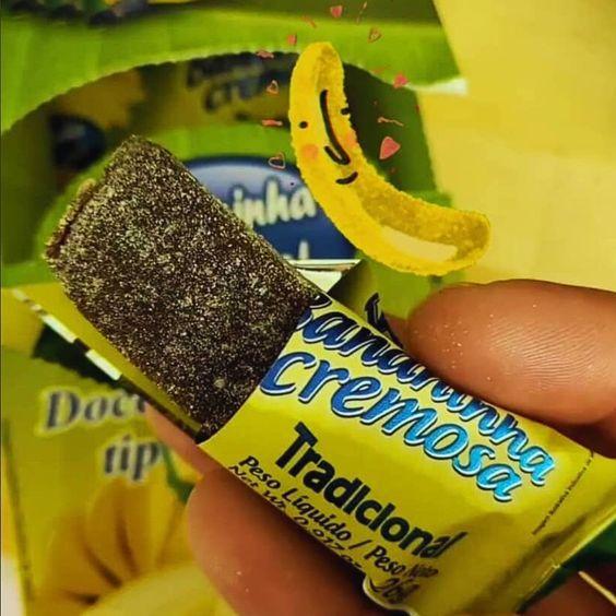 02 UNIDADES Bananinha Doce Tipo Caseiro Saboroso Sem Glúten A Melhor - Palmital Imagem de 02 UNIDADES Bananinha Doce Tipo Caseiro Saboroso Sem Glúten A Melhor