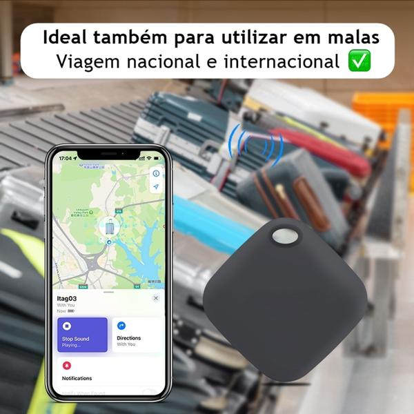 Imagem de 02un Rastreador Smart Tag Compatível com app Buscar iOS