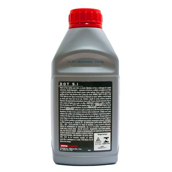 Imagem de 02x Fluido De Freio Sintético Dot 5.1 Motul 500Ml