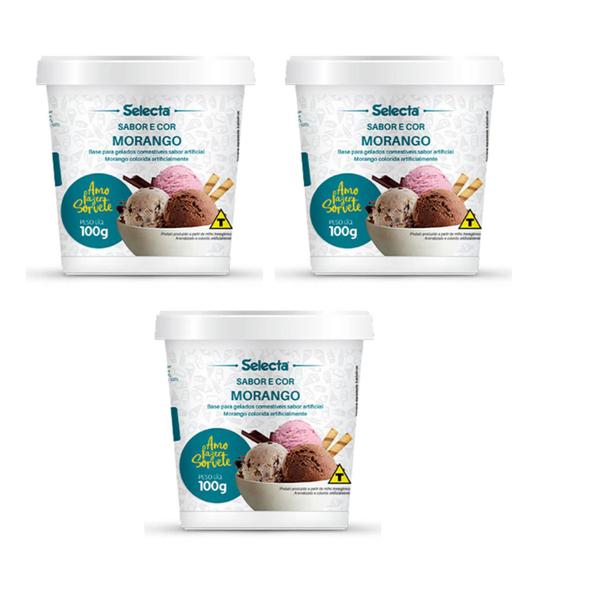 03 Base Sabor Fabricação Sorvetes Geladinhos Vários Sabores Alto Rendimento Selecta Imagem de 03 Base Sabor Fabricação Sorvetes Geladinhos Vários Sabores Alto Rendimento Selecta