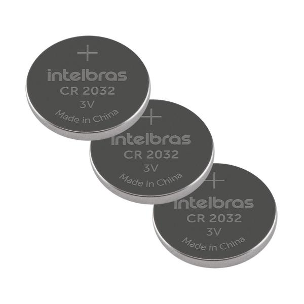 Imagem de 03 baterias nao-recarregavel litio 3v cr 2032 intelbras