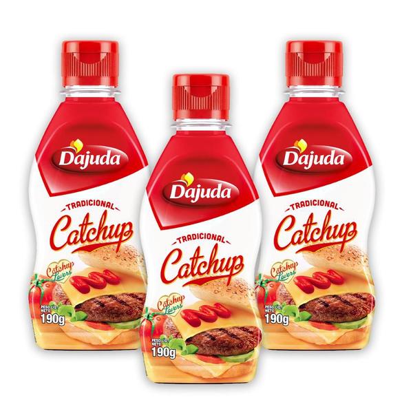 03Un Ketchup Tomate Para Lanches e Acompanhamentos DAjuda Pequeno 190G - Wilson Foods Imagem de 03Un Ketchup Tomate Para Lanches e Acompanhamentos DAjuda Pequeno 190G