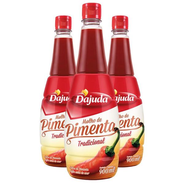 03Un Molho De Pimenta Tradicional DAjuda Picante Para Lanches Salada Grelhados Temperos 900 Ml - Wilson Foods Imagem de 03Un Molho De Pimenta Tradicional DAjuda Picante Para Lanches Salada Grelhados Temperos 900 Ml
