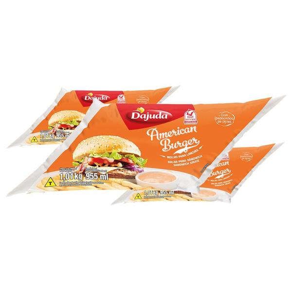 03Un Molho Especial Americano American Burger Para Sanduíches Frango Molhos Lanches Saladas 1,01 Kg - Wilson Foods Imagem de 03Un Molho Especial Americano American Burger Para Sanduíches Frango Molhos Lanches Saladas 1,01 Kg