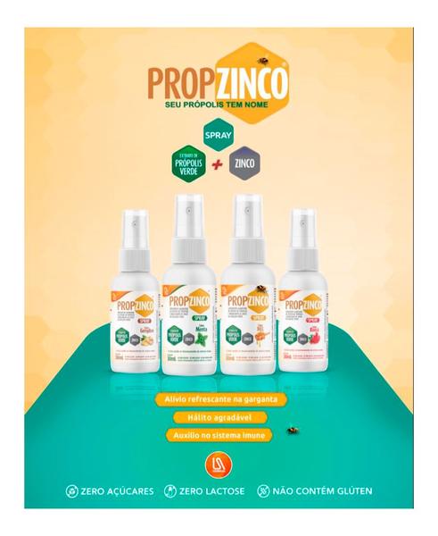 Imagem de 03un Própolis, Zinco e Menta Spray Propzinco 30ml