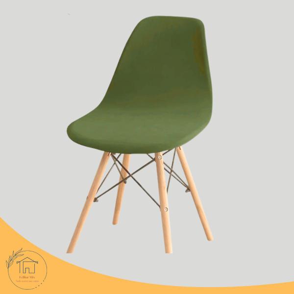 Imagem de 04 Capas De Cadeira Charles Eiffel Nordic Eames Luxo Sala Quarto Malha Gel Premium Moderna