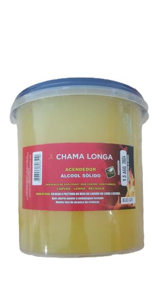 04 Potes de Álcool Sólido Acendedor de Carvão, Lenha, Fondue e Rechaud de 800 gramas cada - Chama Longa 800 gramas Imagem de 04 Potes de Álcool Sólido Acendedor de Carvão, Lenha, Fondue e Rechaud de 800 gramas cada