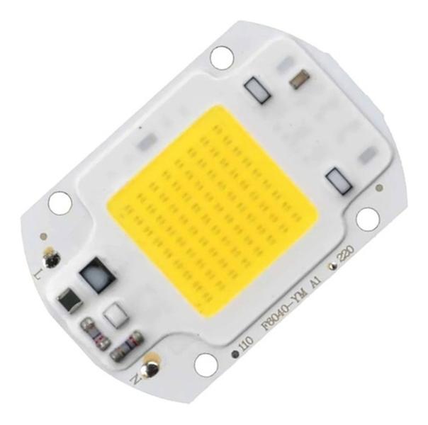 Imagem de 05 Chip Led 50w 6500k Sem Reator Inteligente 110v