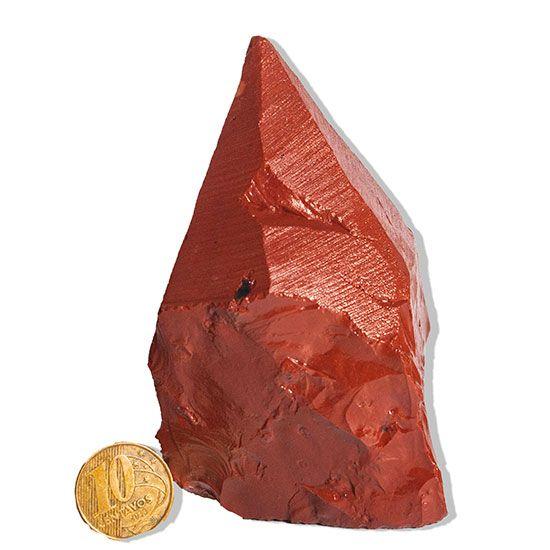 05 Jaspe Vermelho Pé e Bico Serrado 300 a 400g Média 10cm - CristaisdeCurvelo Imagem de 05 Jaspe Vermelho Pé e Bico Serrado 300 a 400g Média 10cm