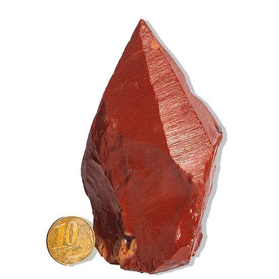 05 Jaspe Vermelho Pé e Bico Serrado 300 a 400g Média 10cm - CristaisdeCurvelo Imagem de 05 Jaspe Vermelho Pé e Bico Serrado 300 a 400g Média 10cm