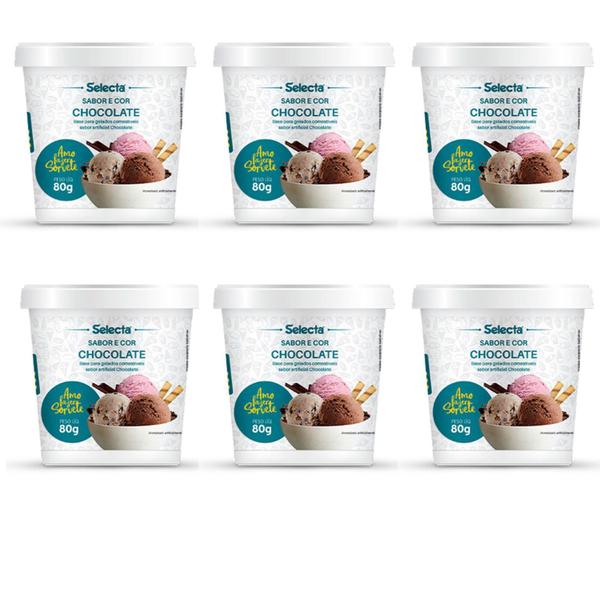 06 Base Sabor Fabricação Sorvetes Geladinhos Vários Sabores Alto Rendimento Selecta Imagem de 06 Base Sabor Fabricação Sorvetes Geladinhos Vários Sabores Alto Rendimento Selecta