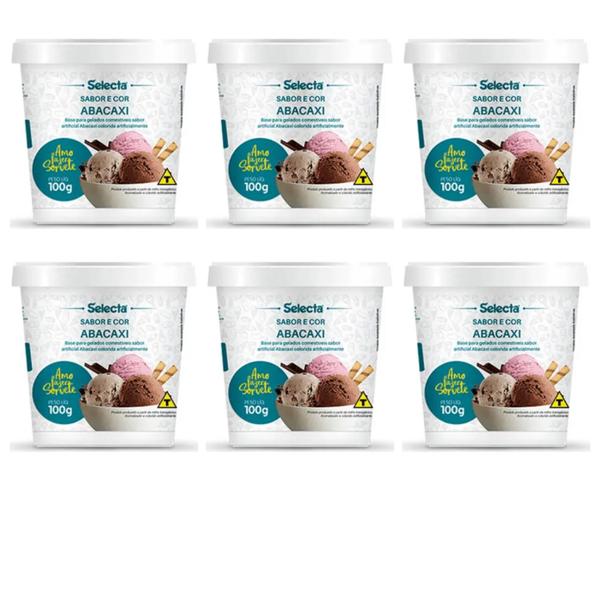 06 Base Sabor Fabricação Sorvetes Geladinhos Vários Sabores Alto Rendimento Selecta Imagem de 06 Base Sabor Fabricação Sorvetes Geladinhos Vários Sabores Alto Rendimento Selecta