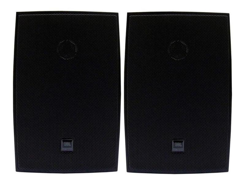 06 Caixas Som Ambiente Casa Jbl Selenium C521p Preta Par Imagem de 06 Caixas Som Ambiente Casa Jbl Selenium C521p Preta Par