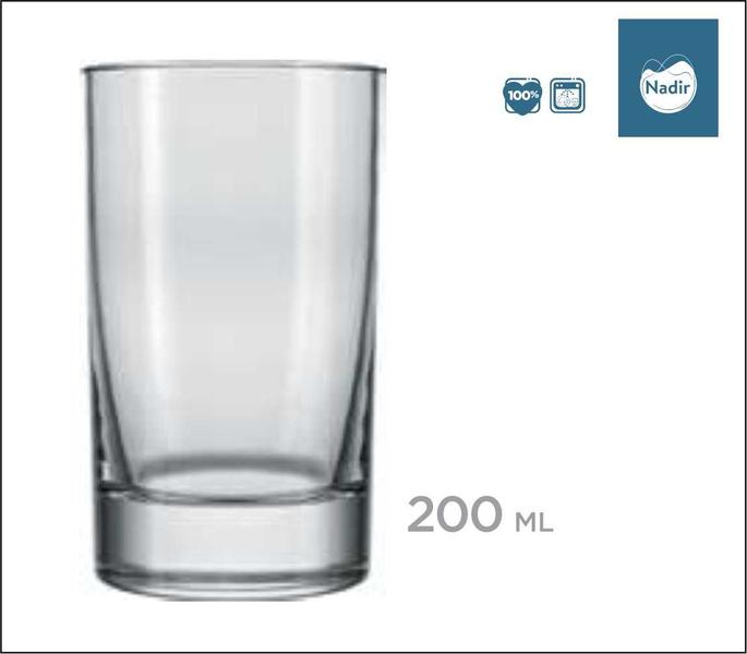 Imagem de 06 Copos Atol 200ml - Multiuso