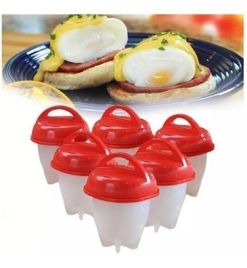 Imagem de 06 Mini Formas Para Fazer Ovos Cozidos Egglettes Cozinha