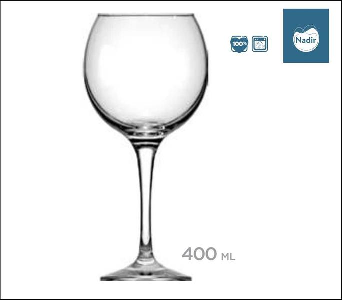 Imagem de 06 Taças Celebra 400ml - Vinho Tinto Rosé Branco Água