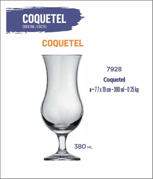 Imagem de 06 Taças De Coquetel 380ml