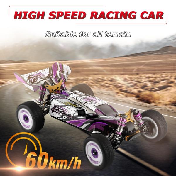 Imagem de 1/12 2.4GHz RC Carro 60km/h Carro de Corrida de Alta Velocidade Carro de Liga de Alumínio Chassi de Liga zinco Engrenagem de Liga off Road Drift Carro RTR RC Carros