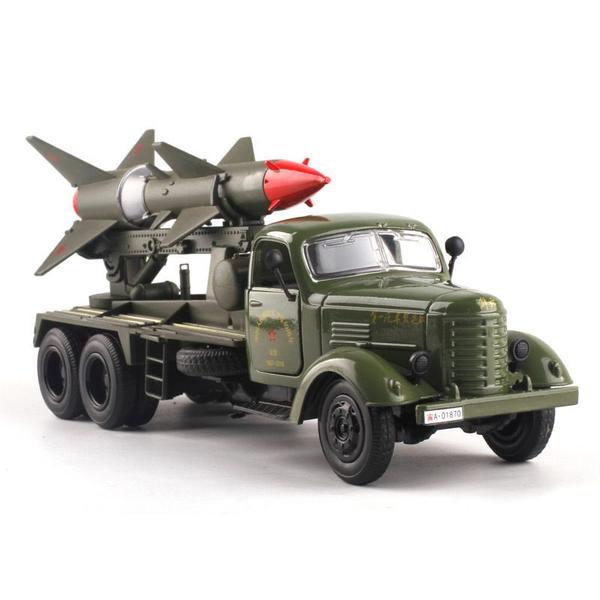 Imagem de 1:36 Remote Rocket Launcher Alloy Car Model, simulação Metal