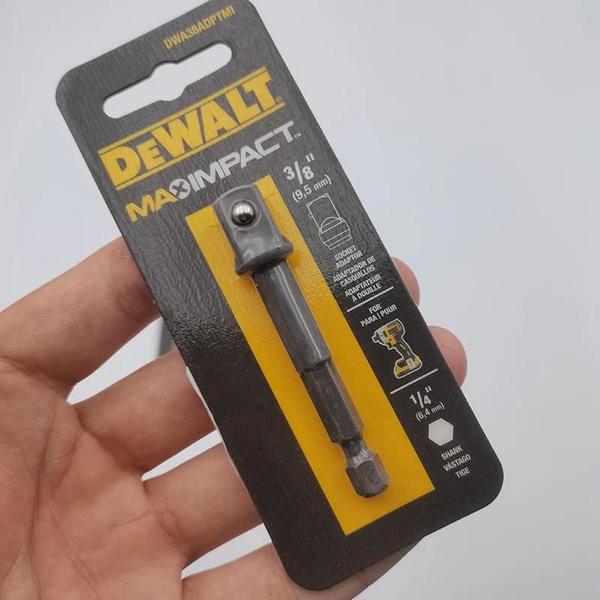 Imagem de 1/4 "a 1/2" 3/8 "Adaptador De Conversão De Broca Elétrica De Impacto DEWALT Soquete Quadrado