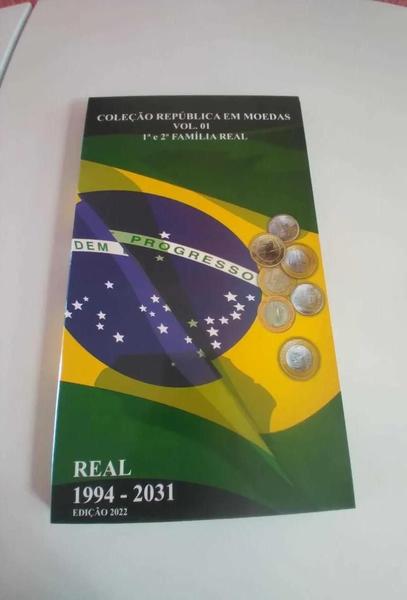 Imagem de 1 Álbum Para Moedas Real 1994-2031