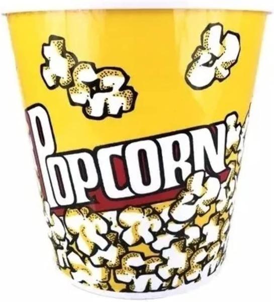 Imagem de 1 Balde De Pipoca 3000ml Pote Plástico Popcorn Família Filme Top Rio 