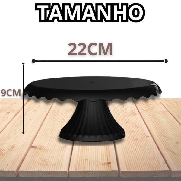 Imagem de 1 Boleira Slim + 2 Mesinha +2 Vaso Grego + 3 Bandeja 20x13cm