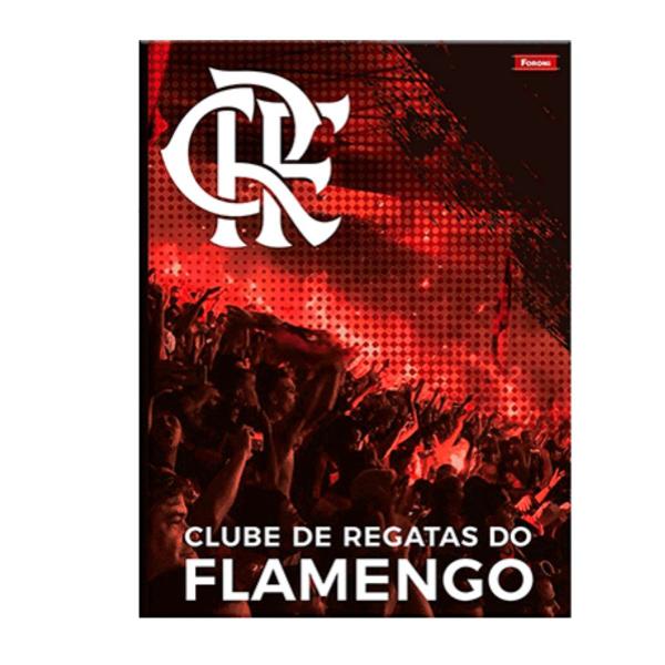 Imagem de 1 Caderno Anotações Escolar Brochura 96 Fls Pequeno Flamengo