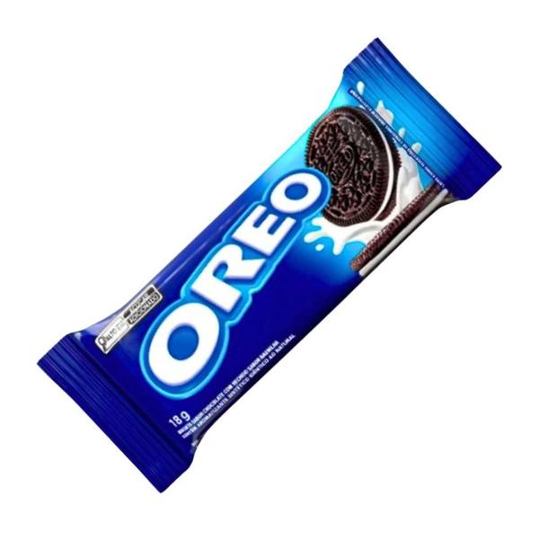 Imagem de 1 Caixa Biscoito Oreo Chocolate Baunilha c/ 16un de 18g Cada