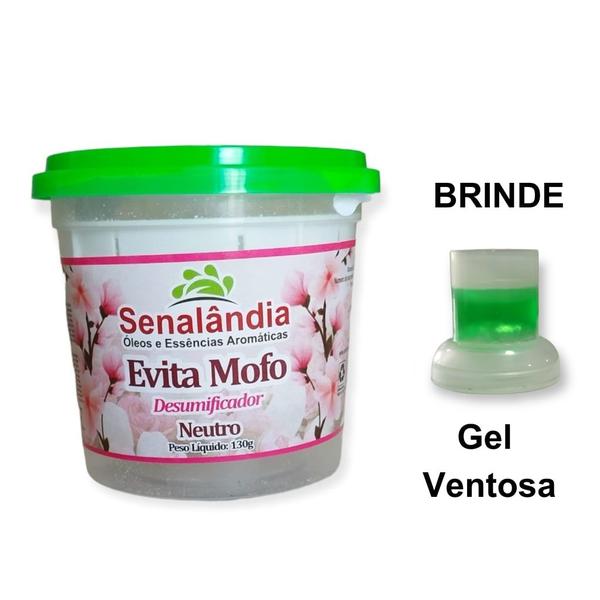 Imagem de 1 Desumidificador Ambiente Secar Antimofo Perfumado Roupa Evita Mofo Lavanda Neutro 130g + Envio Já