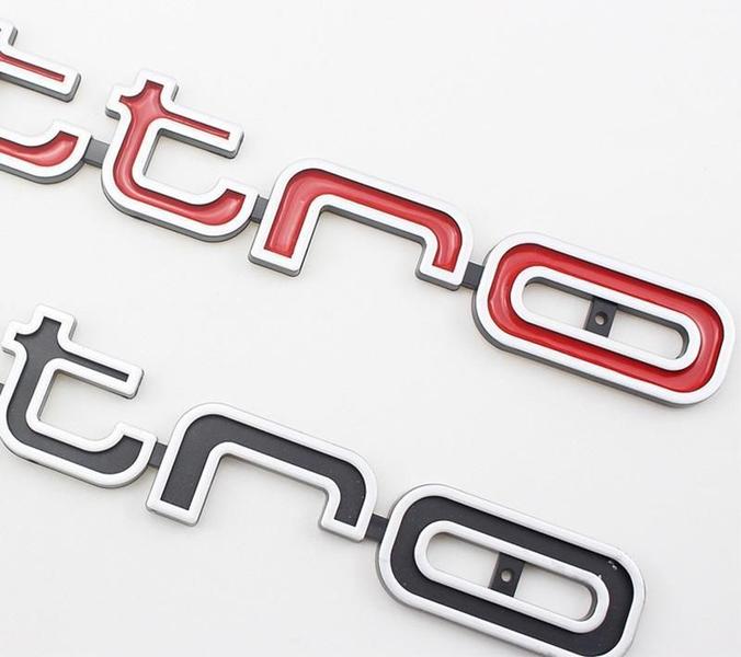 Imagem de 1 Emblema Audi Quattro Grade Q3 Q5 Q7 Q5 Tt S3 A1 A3 Ao A7