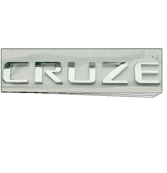 Imagem de 1 Emblema Chevrolet Cromado Cruze Abs Colante