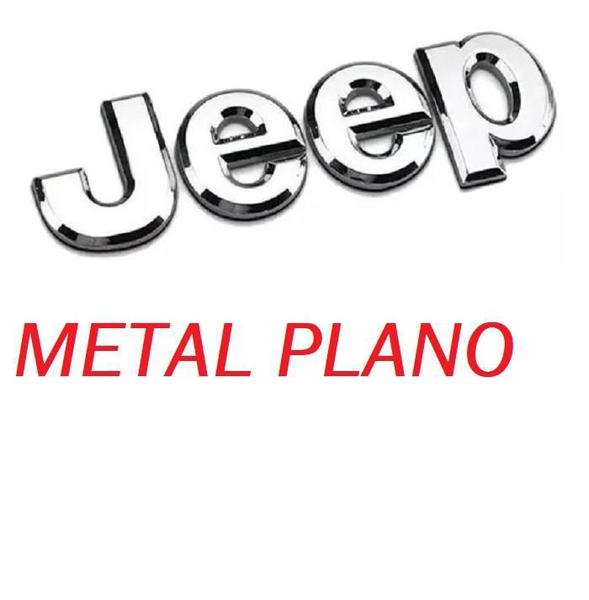 1 Emblema Metal Jeep Cherokee Wrangler Renegade Compass - Stickkar Imagem de 1 Emblema Metal Jeep Cherokee Wrangler Renegade Compass