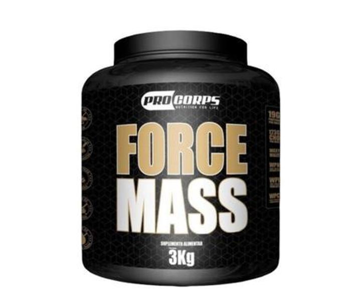 Imagem de 1 Force Mass - Sabor Baunilha - 3kg