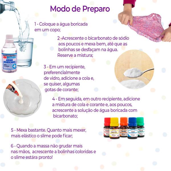 Imagem de 1 Isopor(pérola)bolinha Slime Puff Artesanato Colorido 250ml